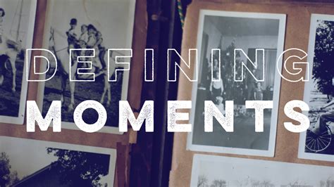 Defining Moments Generations Church