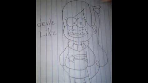Como Dibujar A Mabel De Gravity Falls Youtube