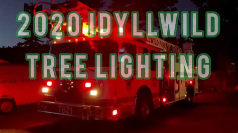 2020 Idyllwild Tree Lighting Youtube