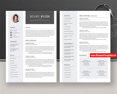 Check spelling or type a new query. Modern CV Template / Resume Template for MS Word, Curriculum Vitae, Cover Letter, References ...