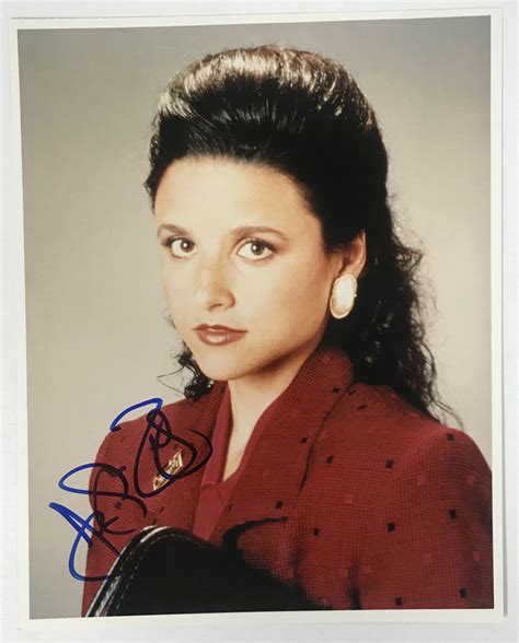 Aacs Autographs Julia Louis Dreyfus Autographed Seinfeld Glossy 8x10