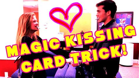 New Magic Kissing Card Trick Benjamin Eisenman Youtube