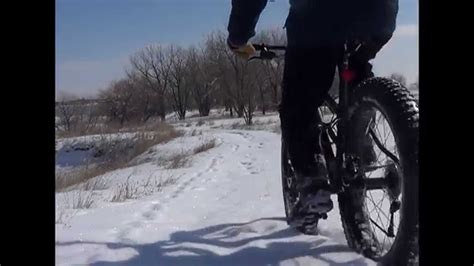 Fat Tire Snow Bike Fun Youtube