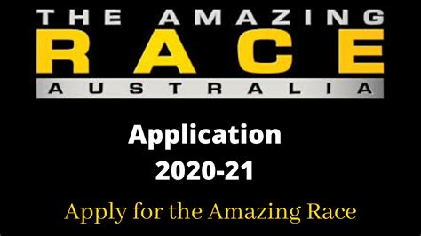 The time won/lost column displays the gains in time in the gc. The Amazing Race Australia Application 2020-21: Apply Audition