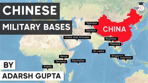 中國加速擴張海外軍事基地 China Overseas Military Base More And More Red