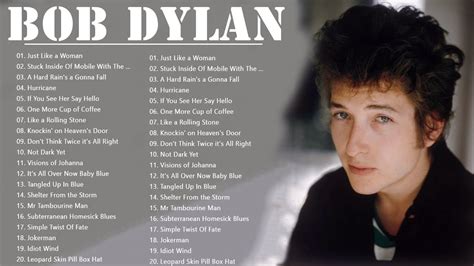 Bob Dylan Greatest Hits Bob Dylan Best Songs Playlist Bob Dylan