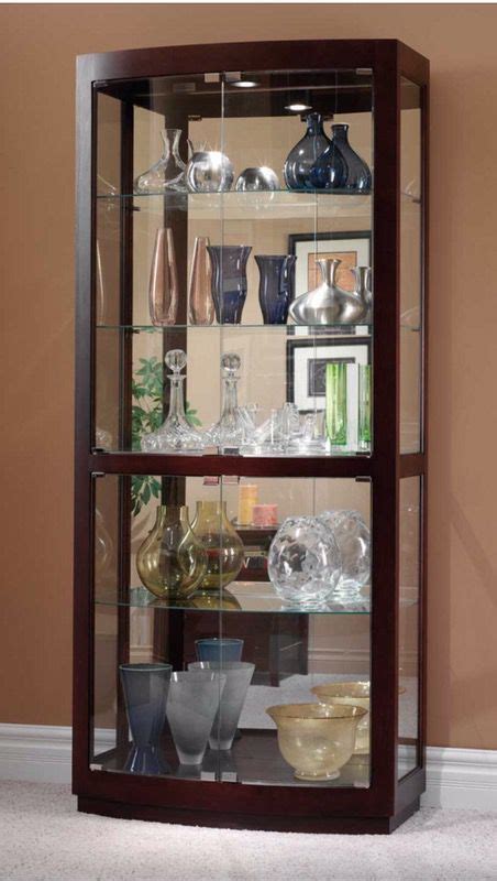 Discount curio cabinets in modern black and white designs for kids and you online for sale. Howard Miller Vintage Curio Cabinet for Sale in Shelby ...