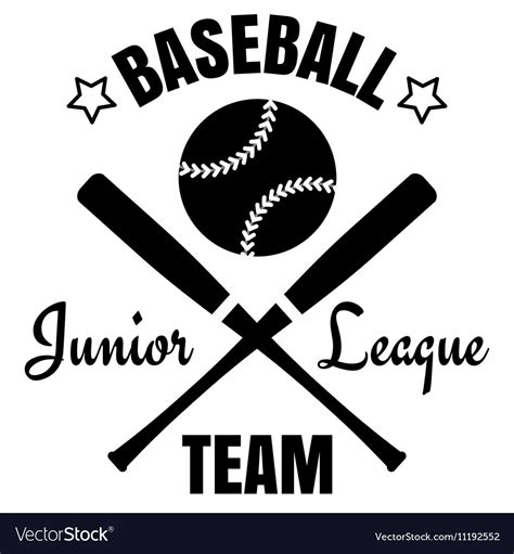 Baseball Logo Design Royalty Free Vector Image