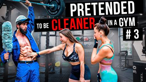 Crazy Cleaner Surprise Girls In A Gym Prank 3 Aesthetics In Public Reactions Youtube