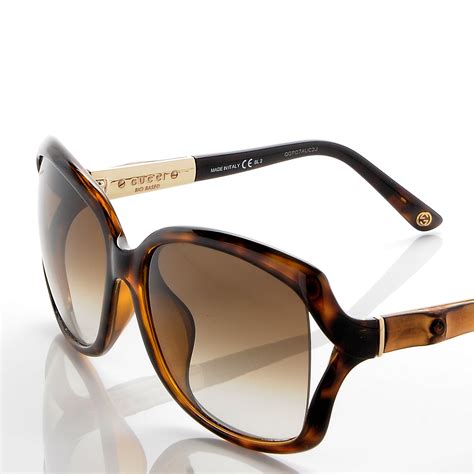 Gucci Bamboo Sunglasses Gg 3685 F S Tortoise 244855