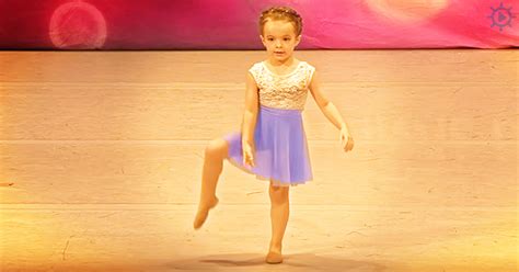 Four Year Old Dance Girl Madly Odd