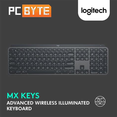 Logitech Mx Keys Advanced Wireless Illuminated Keyboard 920 009418