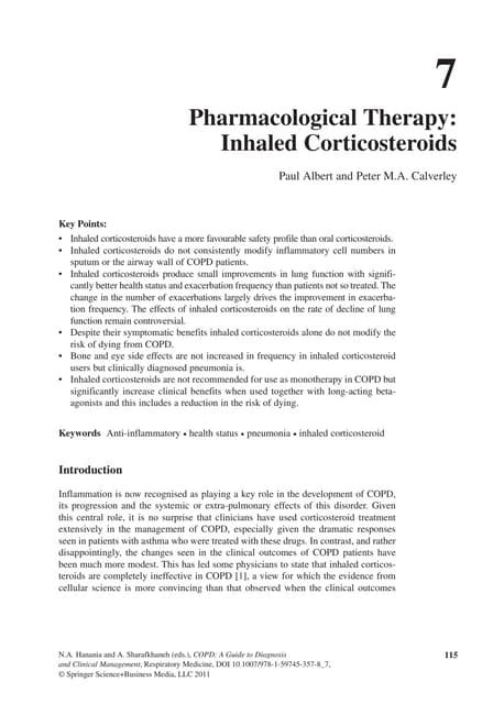 Pharmacological Therapy Inhaled Corticosteroid Copd 7 Pdf