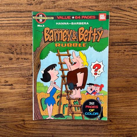 Hanna Barbera Barney And Betty Rubble 1 Murray Publishing 1979 457 Picclick