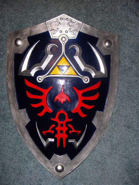 Replica Hylian Shield By Ultrasuperman On Deviantart