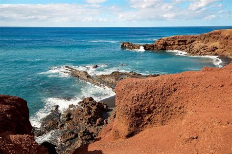 Beautiful Landscape Of Lanzarote Island Stock Image Image Of Summer