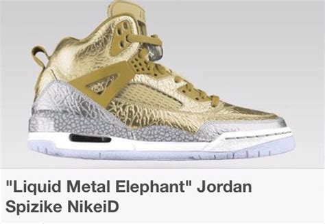 Liquid Metal Fresh Sneakers Jordan Spizike Air Jordans
