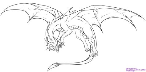 Anime with dragons in it isn't really it's own genre, but for this list we'll treat it like it is. simple dragon drawings with wings | Drawing Dragons, Step ...