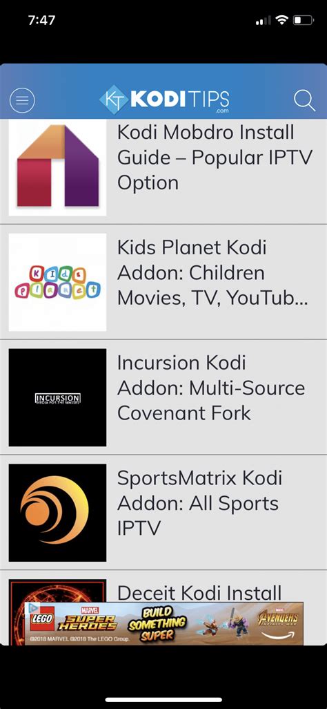 Download The Kodi Tips App Live Kodi Updates To Your Phone