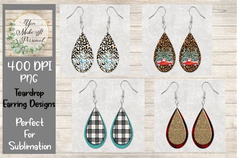 Teardrop Earring Bundle Perfect For Sublimation