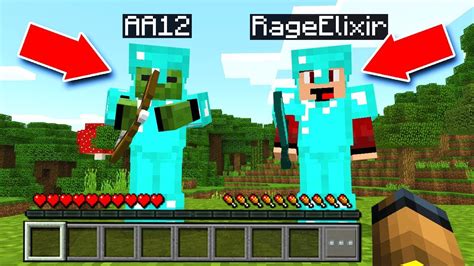 Rageelixir And Aa12 Challenged Us To A Battle Minecraft Pocket