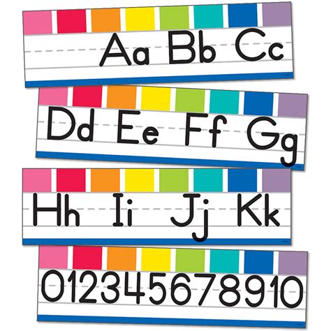 Toddlers are just starting to enter the emergent writing period, when they begin to understand that writing is another way to express their thoughts. ALPHABET LINE MANUSCRIPT MINI BB ST (CD-110419) - Alphabet Bulletin ...