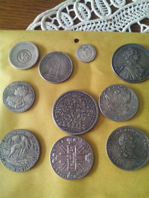 Vand Lot Monede Rusesti Tariste Sec Xviii Xix 240 Gr Argint Arhiva