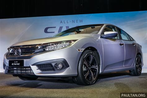 2016 Honda Civic Fc Launched In Malaysia 18l And 15l Vtec Turbo 3