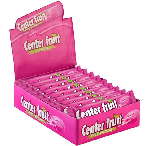 Center Fruit Fruits Flavour Bubble Gum Stick Pack 4248 G Pack Of