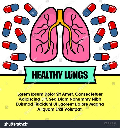 Health Campaign Poster Healthy Living Campaign Poster Stock Vector