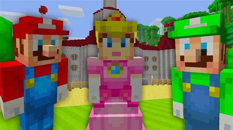 Minecraft Wii U Super Mario Adventures Capturing