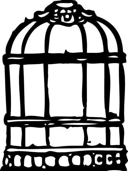 Search through 623,989 free printable colorings at getcolorings. Bird Cage Clip Art at Clker.com - vector clip art online ...