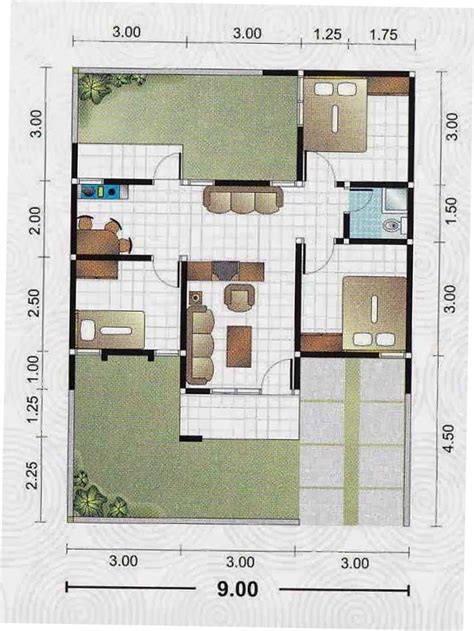 Saya mempunyai tanah 12,5m x 9 m yang berada di huk, saya menginginkan 3 kamar tidur, ruang tamu, dapur + ruang makan, ruang keluarga, toko. 104 Gambar Pondasi Rumah Minimalis Sederhana | Gambar ...