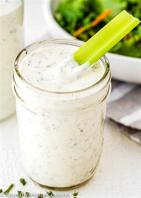 Easy Homemade Eggless Ranch Dressing Mommy S Home Cooking