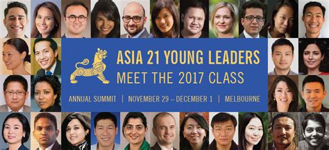 Asia Society Announces Asia 21 Young Leaders Class Of 2017 Asia Society