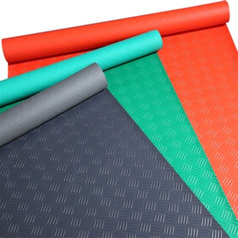 China Anti Slip Pvc Mat Flooring In Rolls Plastic Carpet Mat China