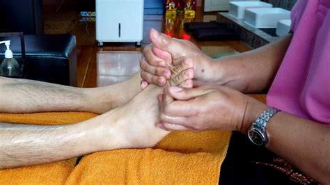 1 Hour Thai Foot Massage Reflexology Full Treatment Youtube
