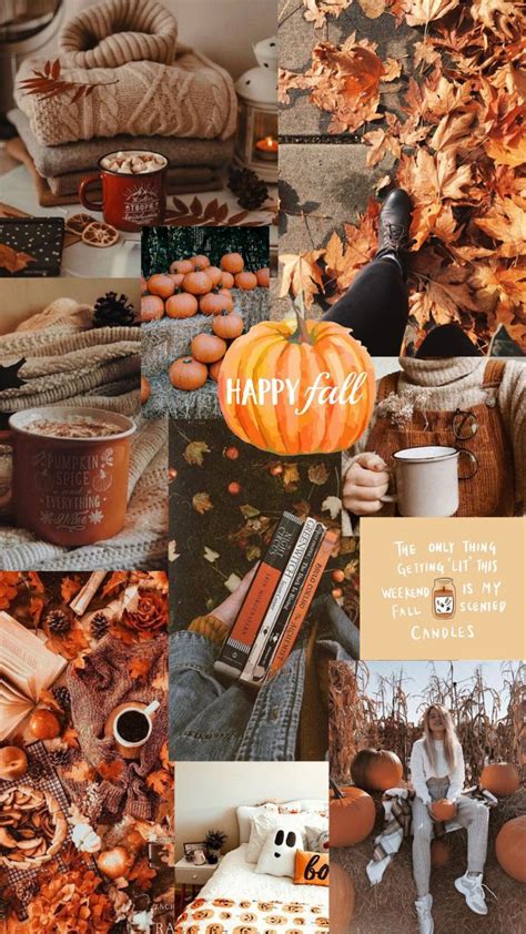 25 Autumn Collage Aesthetic Wallpapers Fall Comfortable I Take You