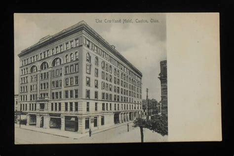 1900s The Courtland Hotel Rotograph Canton Oh Stark Co Postcard Ohio Ebay