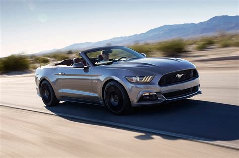 And it transforms into an airy, comfortable grand tourer with a convertible top. 2016 Ford Mustang Adds California Special Package, Hood ...