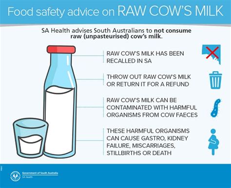 Milk Pasteurised Vs Raw Sa Health