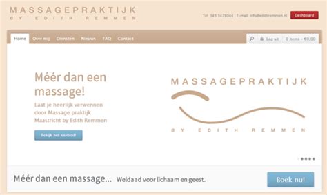 nieuwe massage sitemassage by edith remmen