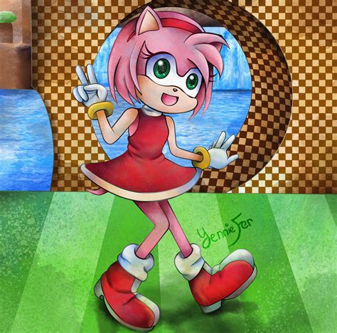 Amy Rose By Faithwalkers On Deviantart