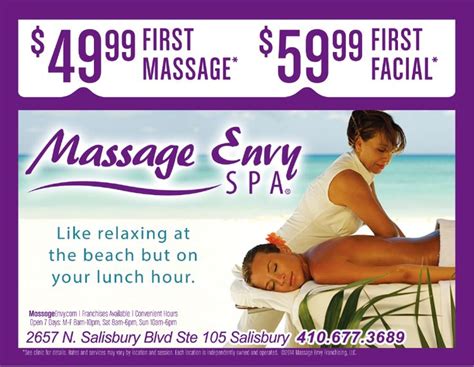 Like Relaxing At The Beach But On Your Lunch Hour Visit Massage Envy Of Salisbury Md For A