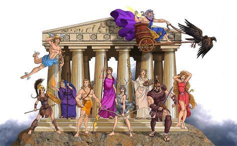 La Religione Nell Antica Grecia Dei Dell Olimpo E Santuari