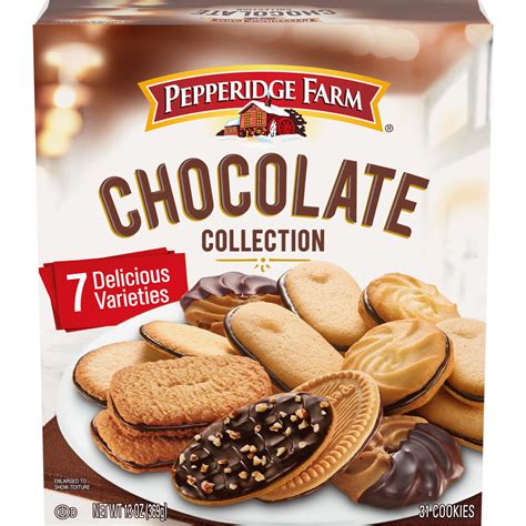 Pepperidge Farm Cookies Chocolate Collection 7 Cookie Varieties 13 Oz