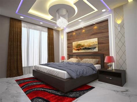 Pin By Godhbane On Slah In 2020 Ceiling Design Bedroom Bedroom Bed