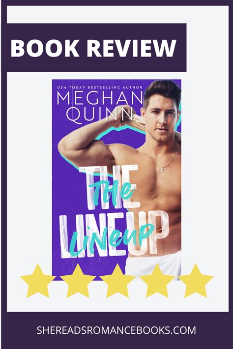 book review the lineup by meghan quinn she reads romance books