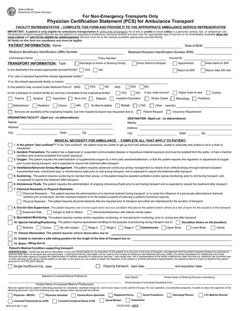 Form Hfs2270 Fill Out Sign Online And Download Fillable Pdf