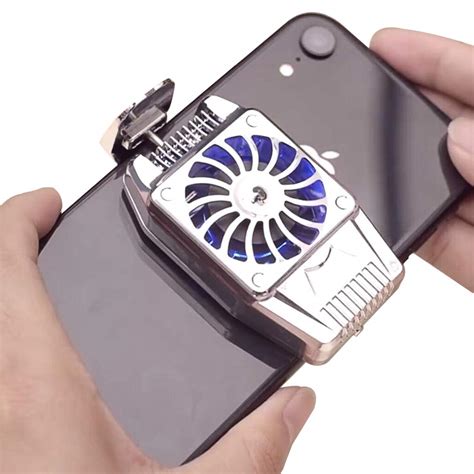 Magnetic Mini Mobile Phone Cooling Fan Radiator Turbo Hurricane Game